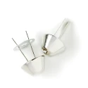 Bag feet 15mm silver - 615900Prym