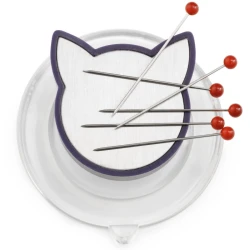 Calamita per spilli e aghi a forma di Gatto con ventosa - 610274 Prym