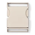 Fibbia a incastro in metallo per cinture 40 mm colore argento - 416296 Prym
