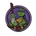 Embroidered, iron-on Ninja Turtles patch - Donatello