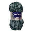 Lana Velluto gomitolo filato ciniglia Soft Touch verde 100gr di Miss Tricot Filati