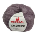 DOLCE MOHAIR woolMondial, 50 g ball of yarn.