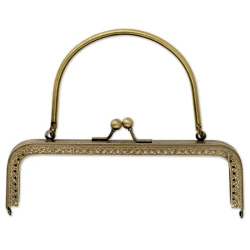 Metal click-clack Bag fastening with handle Elisabeth - 615165 Prym