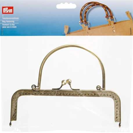 Metal click-clack Bag fastening with handle Elisabeth - 615165 Prym