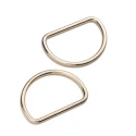 Fibbia a mezzaluna, anello semicircolare 40 mm dorato - 555416 Prym