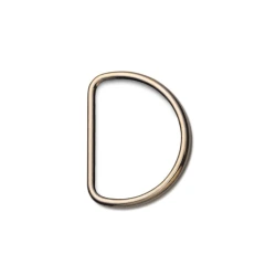 Half-moon buckle, 40 mm gold-plated semi-circular ring - 555416Prym 2