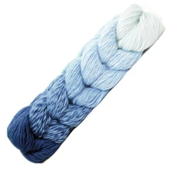 Mondial Super Braid 200 g gradient wool in braids. 2