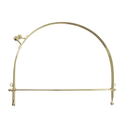 Click-clack closure handle for bag with vintage-style rods - MA157 Mas