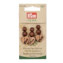 Heart-shaped wooden stitch markers - 610683Prym