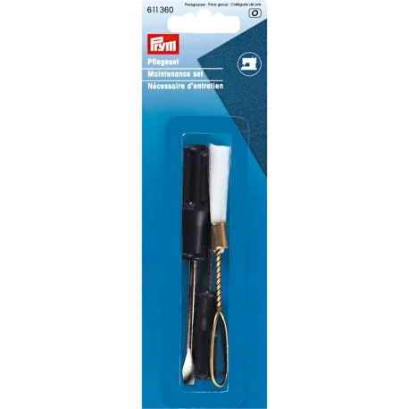 Set per la manutenzione, cura e la pulizia delle macchine da cucire - 611360 Prym