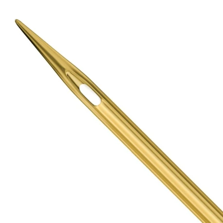 Aghi ricamo GOLD da 90 in titanio per macchina da cucire - Schmetz