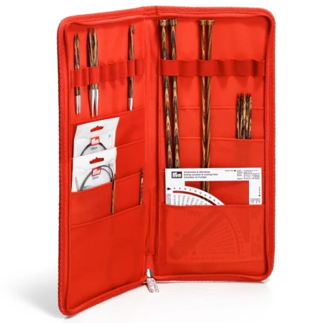 Borsa astuccio porta ferri maglia, circolari, uncinetti e accessori - 612039 Prym