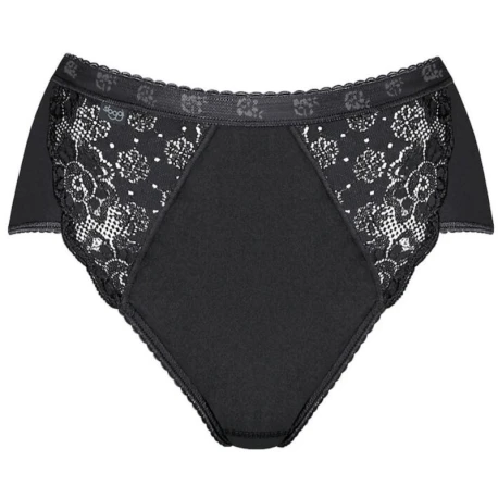 Sloggi CHIC MIDI Black lace briefs for women, pack of 2