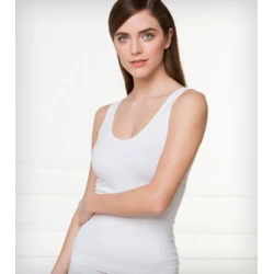 Canotta donna a Spalla Larga in microfibra seamless senza cuciture - 053 Bellissima Intimo