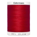 Gutermann sewing thread colour 156 red 1000m spool