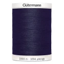 Filo per cucire Gutermann colore 339 Blu Scuro spola da 1000m