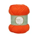Anchor Creativa Fino cotton yarn for crochet  - Item 4620004 Colour 189 Orange Juice