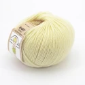 Pura Lana vergine Baby gomitolo 50gr. giallo chiaro - Silke by Arvier