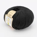 Pura Lana vergine Baby gomitolo 50gr. nero - Silke by Arvier