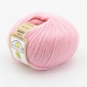 Pura Lana vergine Baby gomitolo 50gr. rosa acceso - Silke by Arvier