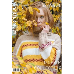 Rivista Speciale Mohair N°36 tante idee da realizzare ai ferri con la lana Mohair