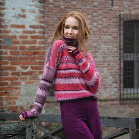 Rivista Speciale Mohair N°36 tante idee da realizzare ai ferri con la lana Mohair