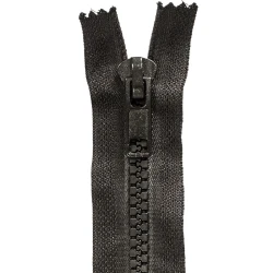 Cerniera lampo in plastica P8 carrarmato grande Zip Divisibile 80 cm
