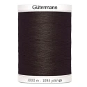 Gutermann thread colour 696 dark brown 1000m spool