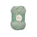 Anchor Creativa Fino cotton yarn for crochet  - Item 4620004 Colour 402 Sage Green