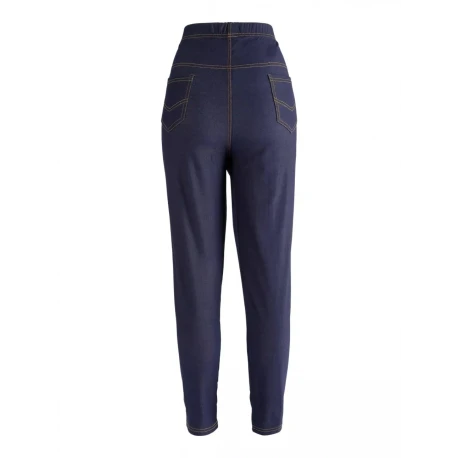 J-Leggings elasticizzati e felpati ad effetto Jensato
