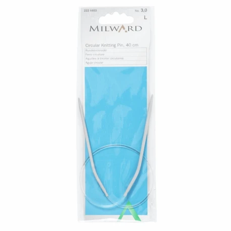 Ferri da maglia Circolari fissi 40 cm - mILWARD