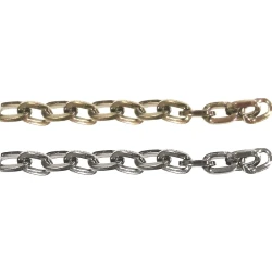 Catena in alluminio con maglia ovale liscia grande 13mm - Modidea