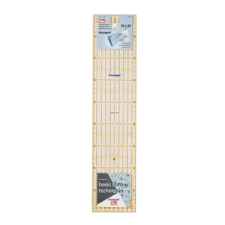 Regolo universale Omnigrid squadra rettangolare righello per taglierina 15 x 45 cm - 611318 Prym