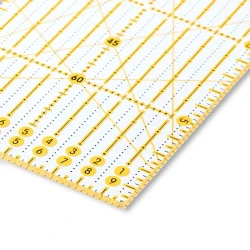 Regolo universale Omnigrid squadra rettangolare righello per taglierina 15 x 45 cm - 611318 Prym 2