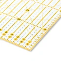 Regolo universale Omnigrid squadra rettangolare righello per taglierina 15 x 45 cm - 611318 Prym