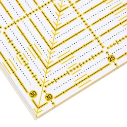 Regolo universale Omnigrid squadra quadrata righello per taglierina 32,5 x 32,5 cm  - 611319 Prym 2