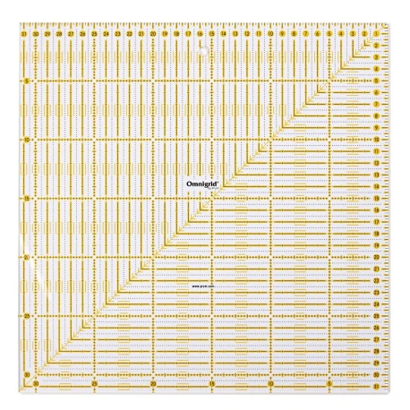 Omnigrid universal square ruler for cutter 32.5 x 32.5 cm  - 611319 Prym
