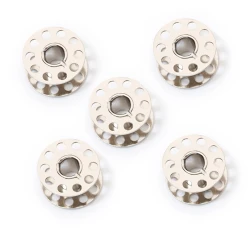 Prym metal bobbins for sewing machines with CB shuttle, diameter 20.5 mm, height 11.7 mm - 611350 Prym 2
