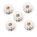 Prym metal bobbins for sewing machines with CB shuttle, diameter 20.5 mm, height 11.7 mm - 611350 Prym