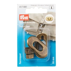 Bronze swivel clasp for handmade bags - Prym 2