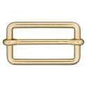Fibbia regolabile 30mm in metallo dorato per cinghie e tracolle - 0055394 Prym
