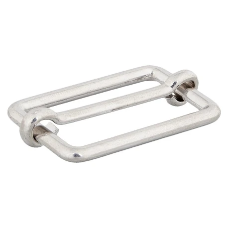 Fibbia regolabile 30mm in metallo argentato per cinghie e tracolle - 0055394 Prym