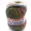 GAUCHO shaded woolSilke, 150g ball.