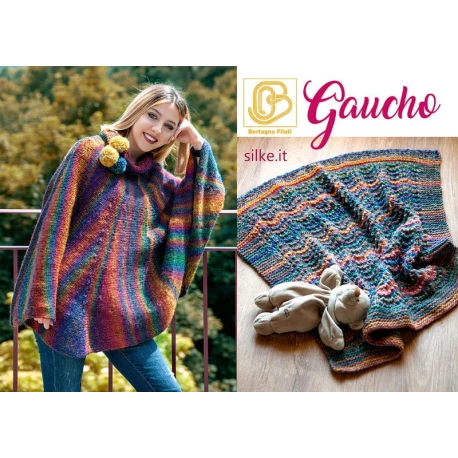 GAUCHO shaded woolSilke, 150g ball.