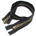 Metal zip 100cm double slider divisible (Zip)
