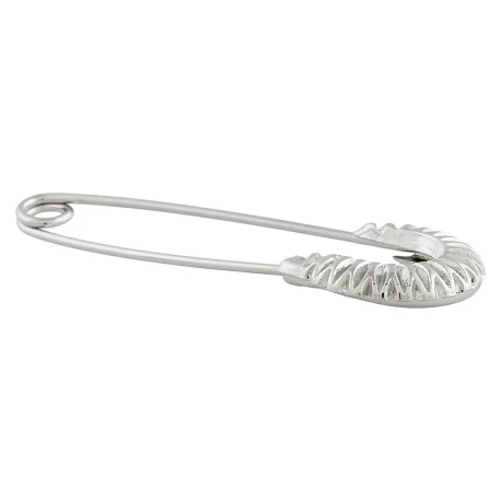 Spille Kilt 75mm in metallo lucido dorato e argentato - 0500883 Prym