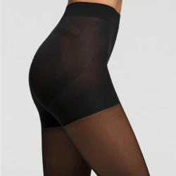 Pompea-no-stress 30 denier sheer push-up tights