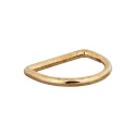Half-moon buckle for hooks and bags, gold or silver semi-circular ring - Prym