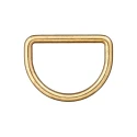 Fibbia a mezzaluna per ganci e borse, anello semicircolare dorato o argentato - Prym