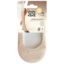 SAMBA cotton footlets for shoes, BALLERINA model - SiSi 2
